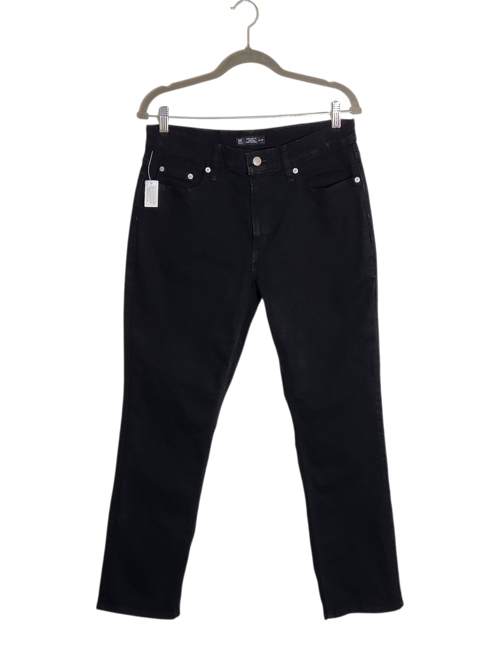 Member's Mark Mens Black Straight Leg Jeans Size 32 x 30 NWOT